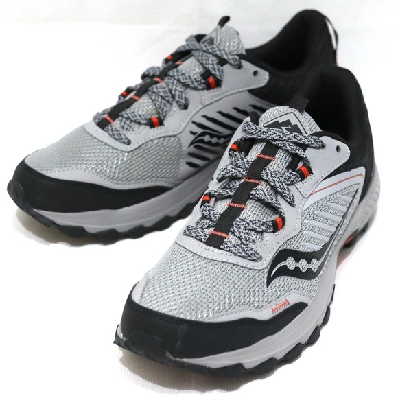 Saucony Men’s Excursion TR15 Trail/Athletic Shoes Alloy Scarlet Gray Black US 11 main image 8